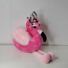 Peluche The Petting Zoo Pink Flamingo Peluche Grande 14" con Arco 2021
