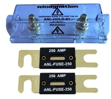 WindyNation ANL Fuse Holder + Fuse 2pcs 250A