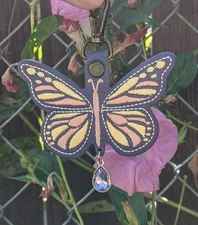 Portland Leather Goods Modified Monarca Monarch Butterfly Tassel Morning Glory