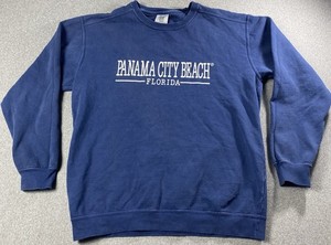 vintage comfort colors sweatshirt Size M (PANAMA CITY BEACH FLORIDA)