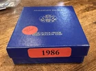 1986 Gold Eagle 1oz 50 Dollar Gold Piece Box OGP COA NO COIN