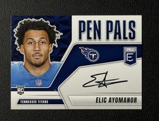🔥Elic Ayomanor 2025 Elite Pen Pals Autograph SP🔥