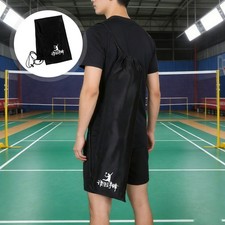 2pcs Badminton Racquet Cover Bag with Drawstring for Players - Tennis Racket