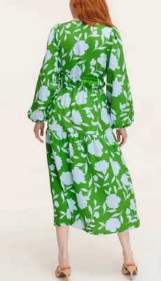 Women's Classic Rose Linen Long Sleeve Maxi Dress Kate Spade new york Target  XL | eBay