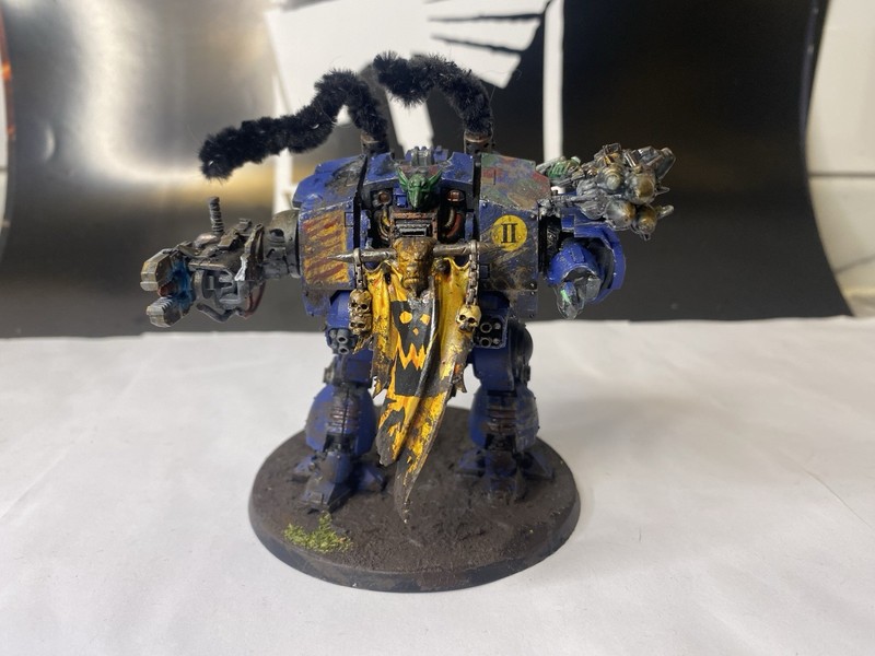 Warhammer 40k Orks Looted Dreadnought Painted Games Workshop Kitbash