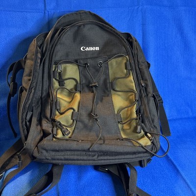 Canon Deluxe Photo Camera Backpack 200EG Padded Lens Dividers -