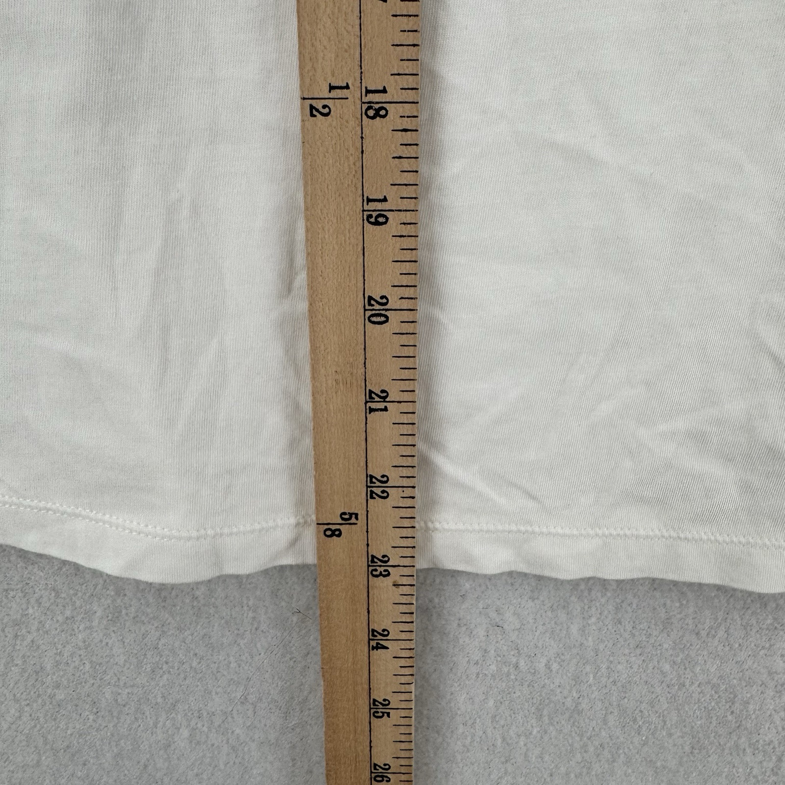 Uniqlo X Dusen Dusen T Shirt Womens Small White Geometric Pocket Casual Tee NWT