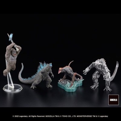 Art Spirits Plex Hyper Modeling Godzilla vs Kong(2021)Set Mecha Skullcrawler