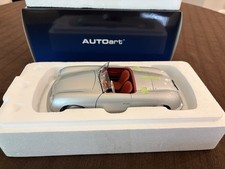 1/18 AUTOart 78072 1948 Porsche 356 NR.1 Silver Excellent Condition - US Seller