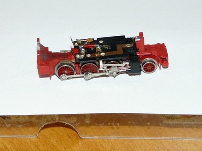Fleischmann Chassis, Gestänge, Getriebe für BR 91 s. guter, gebr. Zustand (2510)