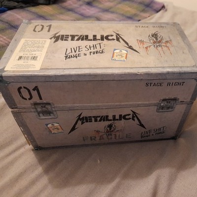 Metallica   Live Sh*t: Binge & Purge (3 CD + 3VHS Tapes Box Set 2003)  COMPLETE