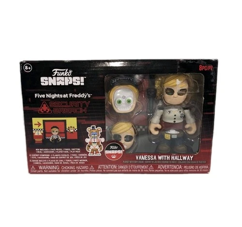 Funko Fnaf Snap: Five Nights at Freddy's - Vanessa with Hallway Playset Opened