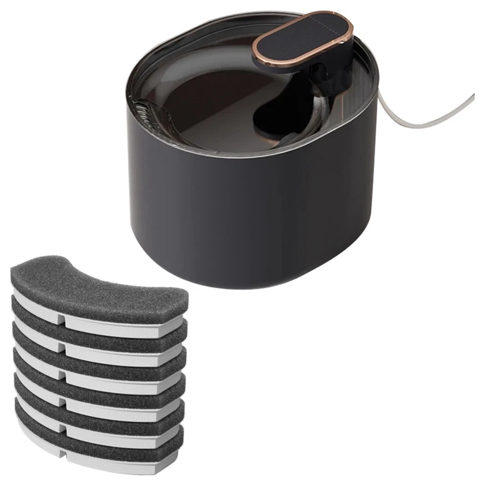 Automatischer 3-Liter-Trinkbrunnen für Katzen, Leiser Trinkbrunnen für Katz6818