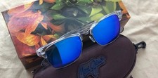 Maui Jim B25705CR Sunglasses with Polarized Lenses - Crystal/Blue Hawaii