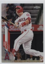 2020 Topps Chrome Refractor Mike Trout #1 1oz2
