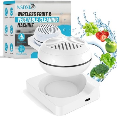 Fruit and Vegetable Washing Machine, Fruit Vegetable Cleaner Device, Portable...