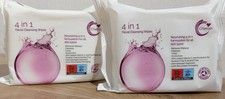 8x (pack 25) 4-in-1 Facial Cleansing wipes with Vitamin C & ProVitamin B5 - UK