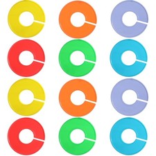 Closet Dividers for Hanging Clothes 12Pcs Clothing Rack Size Dividers Clothes...