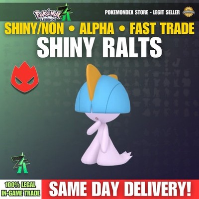   SHINY RALTS   ALPHA  BATTLE READY - Pokemon Legends Z/A