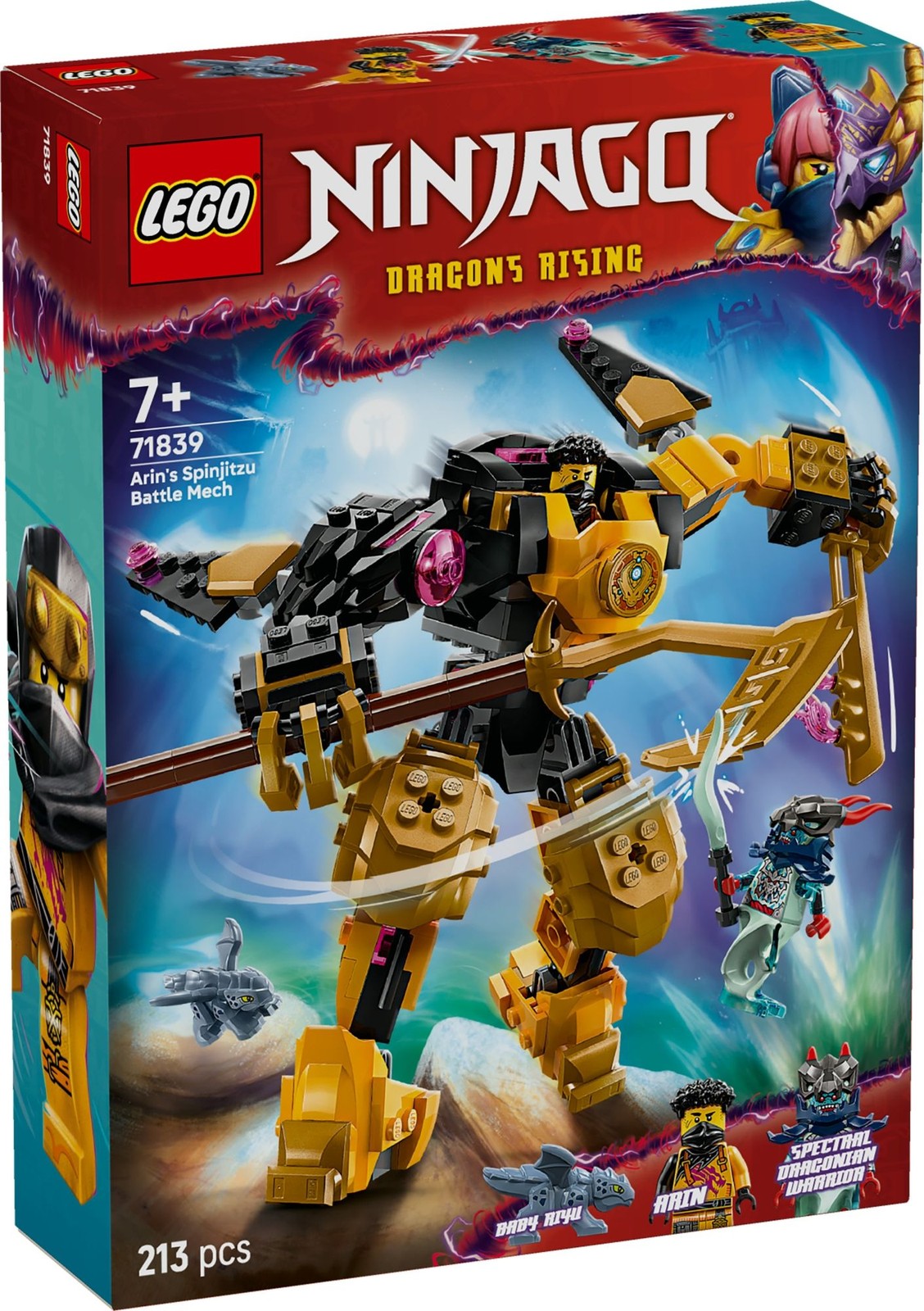 71839 LEGO NINJAGO Battle Mech Spinjitzu di Arin, Giochi di costru - Immagine 4