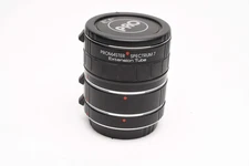 ProMaster DG Spectrum 7 Extension Tube Set for Canon EF (12mm, 20mm, 36mm)