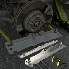 Wheel Toe Alignment Tool Kit Stainless Steel Anti-fall Slot W2x Tape Measures