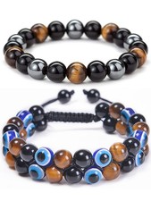 Matching Bracelets for Couples Love Heart Locked Bracelets for Bf and Gf Va - 01