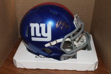 Elijhaa Penny Signed Autograph New York Giants MINI Helmet APE COA
