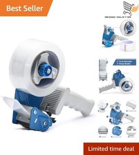 2 Inch Metal Tape Dispenser Lightweight Industrial Side Loading for Packing