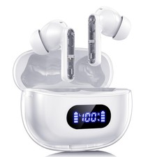 Wireless Earbuds, Bluetooth Earbud in-Ear Headphones Deep Bass Clear Call, ...