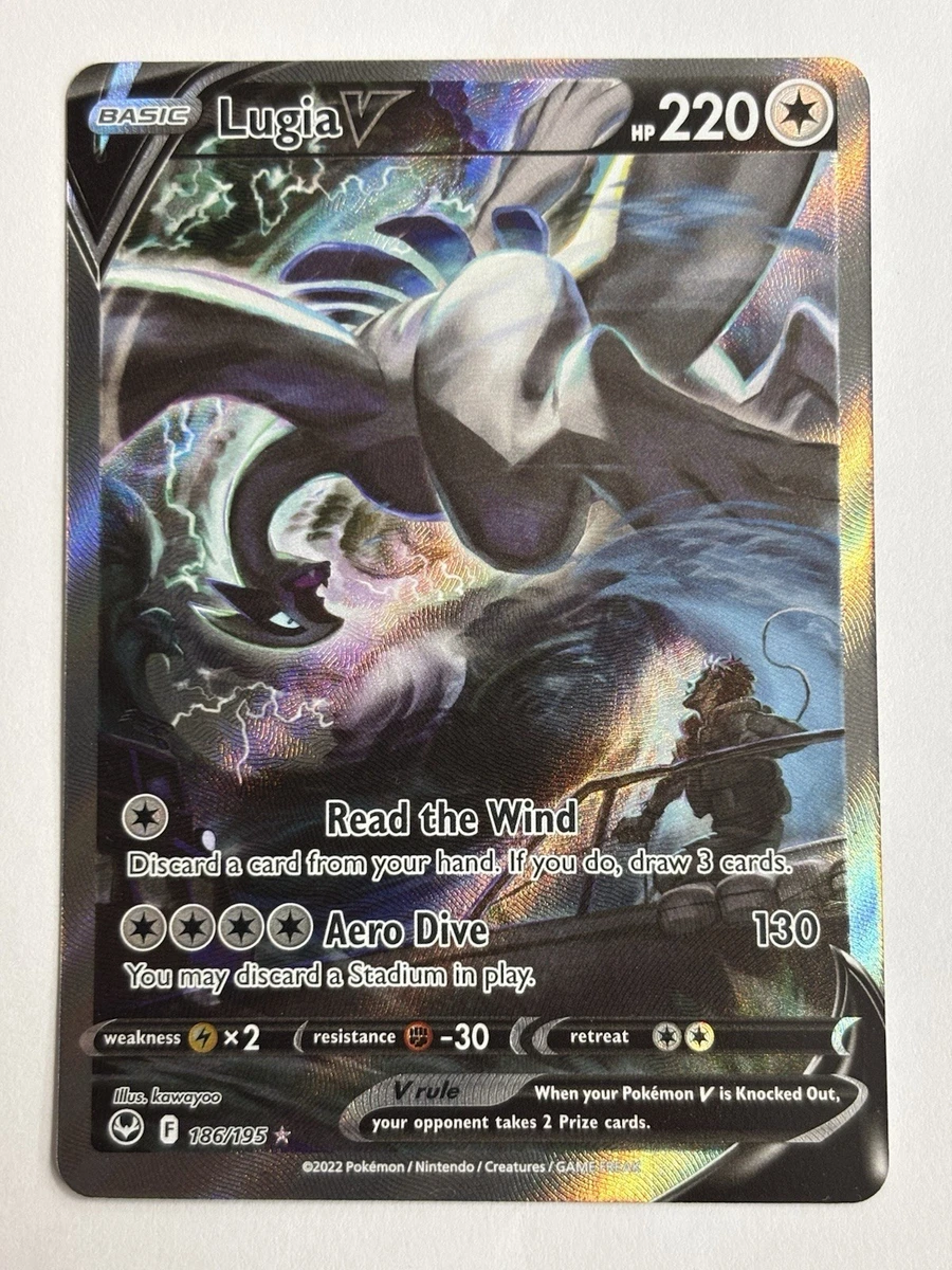 Lugia V 186/195 Swsh12: Sword & Shield - Silver Tempest for sale