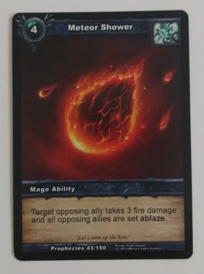 Shadow Era Dark Prophecies TCG Meteor Shower #43
