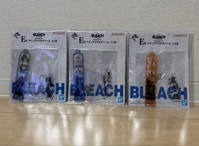 Bleach Ichiban Kuji E Prize Twin Acrylic Charm 3Piece Set: Kisuke Urahara,