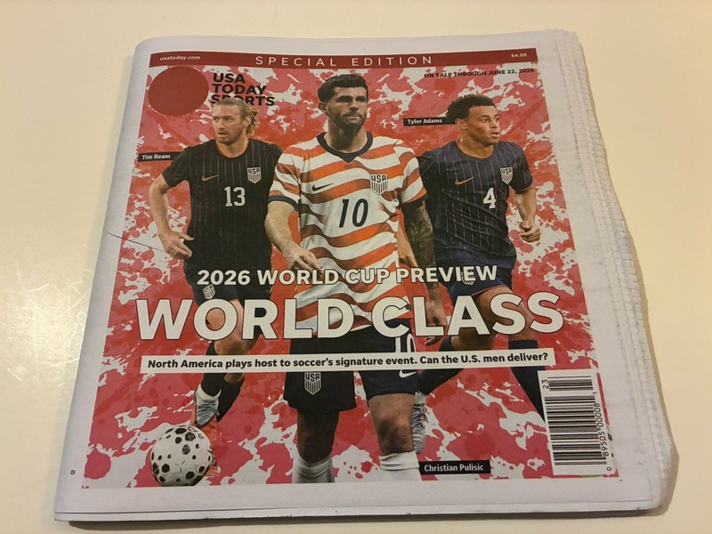 USA Today 2026’ World Cup Preview..‘Special Edition..Brand New..collectible!