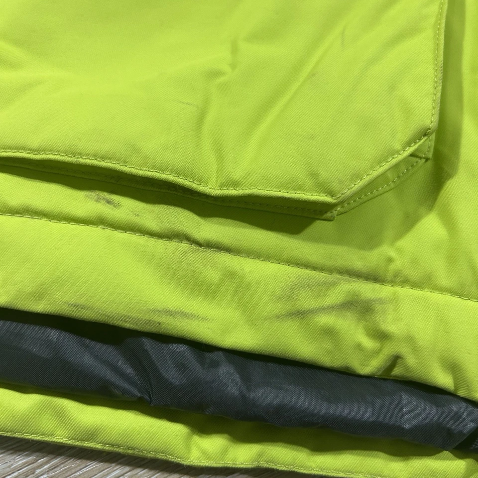 Under Armour Sonic Vigor Snowboard Ski Skiing Jacket Men’s XL Lime Green Pockets - Image 3 of 4