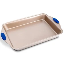 Nutrichef Non-Stick Baking Pan - Deluxe Nonstick Gold Coating Inside & Outside