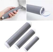 3PCS Pot Handle Heat Insulation Silicon Cover,Silicone Hot Handle Holder,Silicon