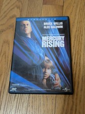 Mercury Rising DVD 1998 Widescreen Bruce Willis Alec Baldwin Special Features