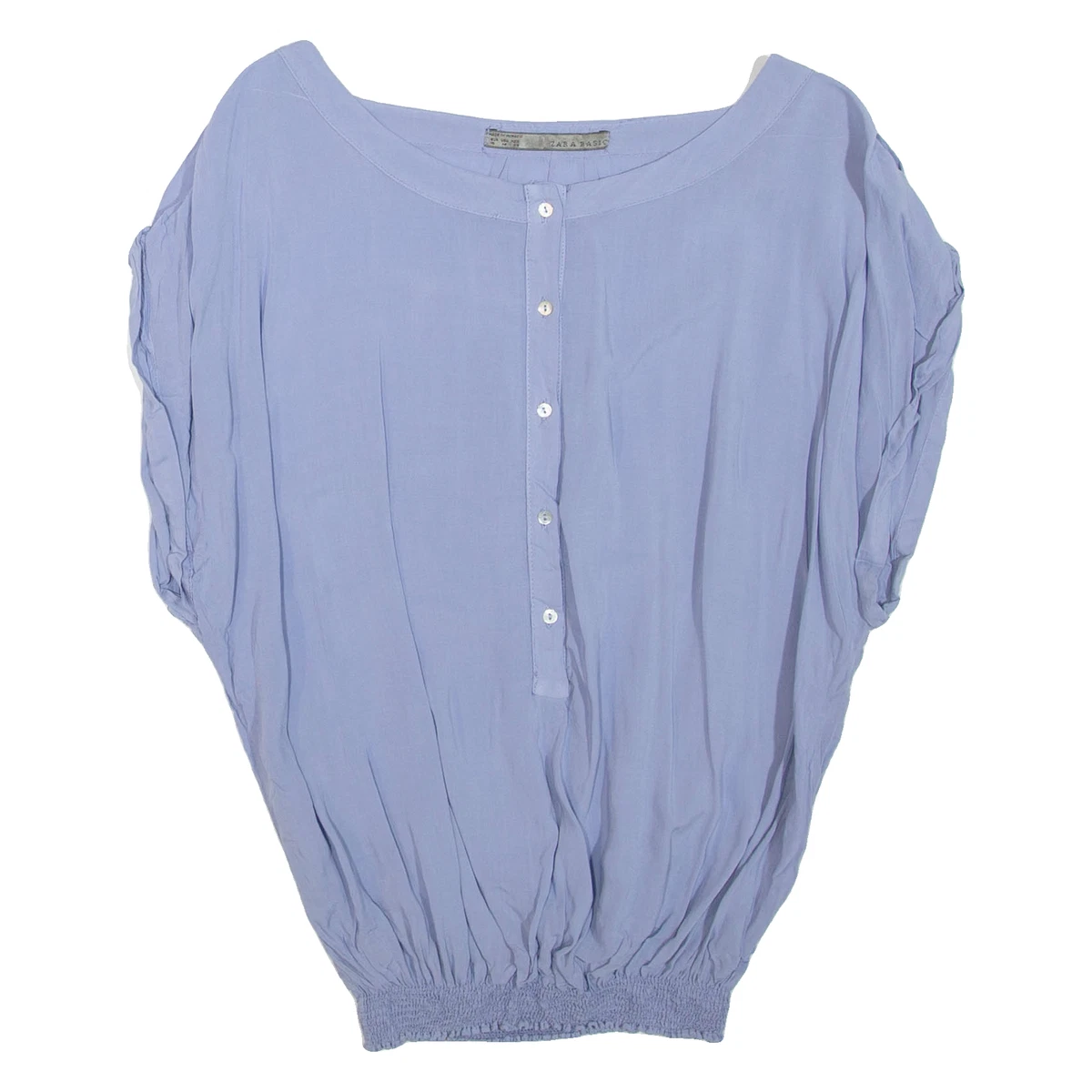 Débardeur Zara Fille - Violet Vichy - Coton Mélangé - Taille 11-12 Ans - Carré Col
