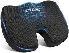 Seat Cushion,Thick Memory Foam Cushions for Office Chair, Car Seat, Airplane, Re