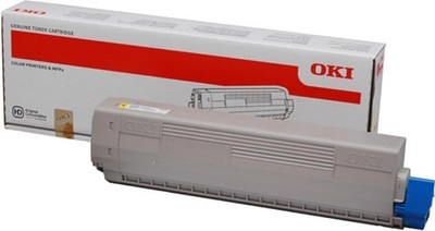 Original Oki 44844505 Tonerkassette Gelb C831/C841 geöffnet MwSt inkl.