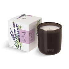 Sprig by Kohler Sleep Aromatherapy Candle with Lavender and Vanilla, Purple 