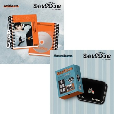 PARK JINYOUNG [SAID & DONE] 2nd Mini Album ARCHIVE+MEMORY BOX/2 Ver SET+GIFT