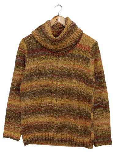 Maglione a righe in maglia a coste bicolore donna | Maje