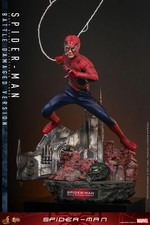 PREORDINE Hot Toys MMS859 Spider-Man 1/6 Spider-Man (Battle Damaged Version)