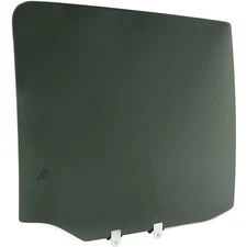 Door Glass For 2004-15 Nissan Titan 4-Door Crew Cab Pickup Rear Right Gray Tint