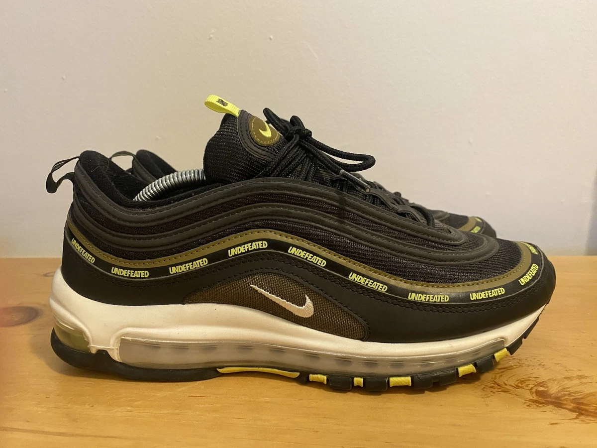 Nike Undefeated x Air Max 97 Black Volt for Sale | Authenticity