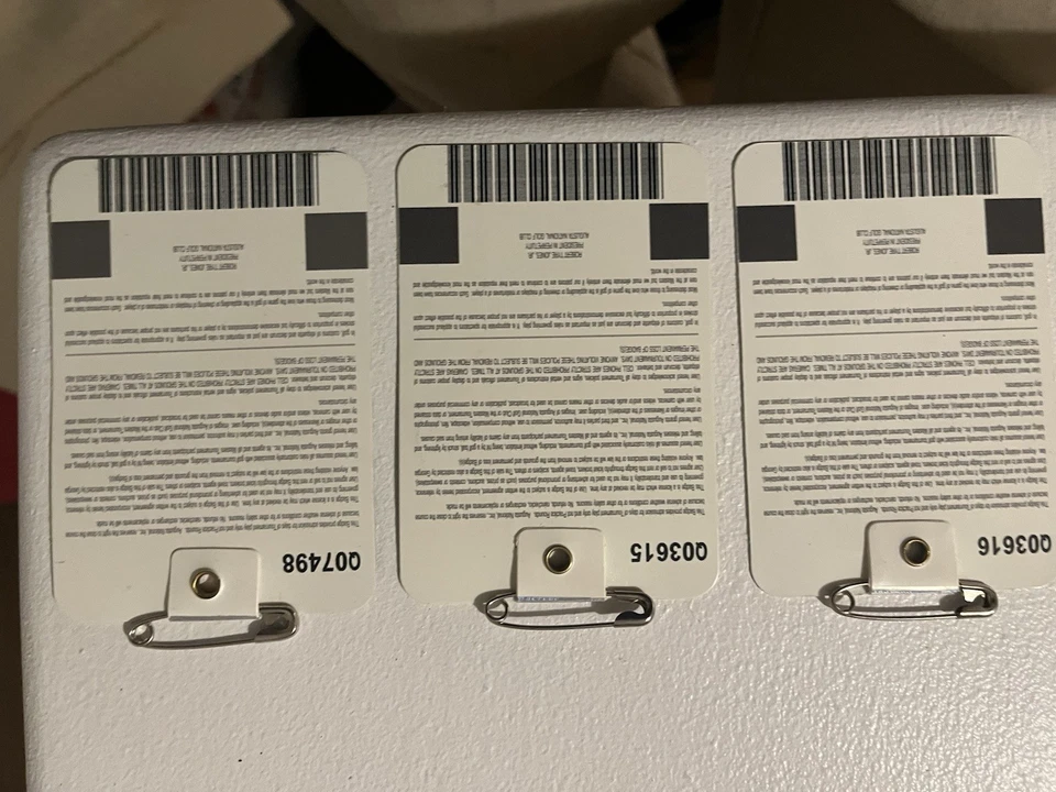 2001 Masters Commemorative Pin, Augusta National Golf Club, Tiger Woods Champion - Image 2 of 2