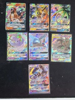 Collection cartes pokémon : lot 40 cartes variées ex/gx/v/vstar