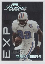 1999 Playoff Prestige EXP Reflections Silver 3131/3250 Yancey Thigpen #EX67 0b5